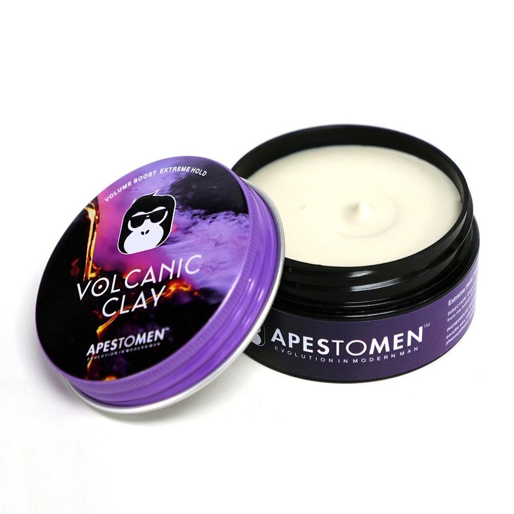 Sáp Vuốt Tóc Nam Apestoment Volcanic Clay 80g Chính Hãng