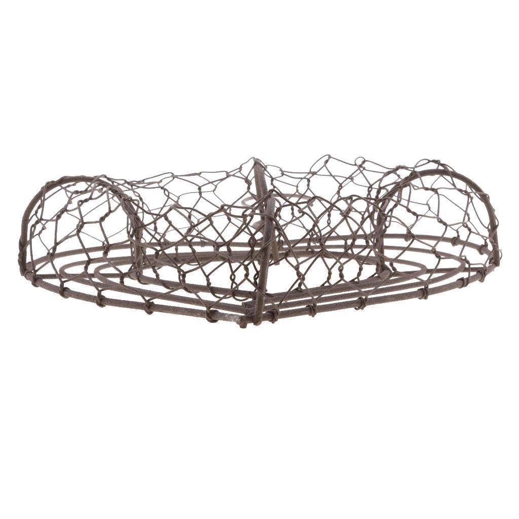 2pcs Iron Frame Ball&Heart Succulent Pot Metal Planter Iron Box Romantic