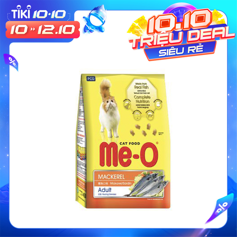 Đồ Ăn Cho Mèo Trưởng Thành Me - O Hương Vị Cá Thu 1.2Kg