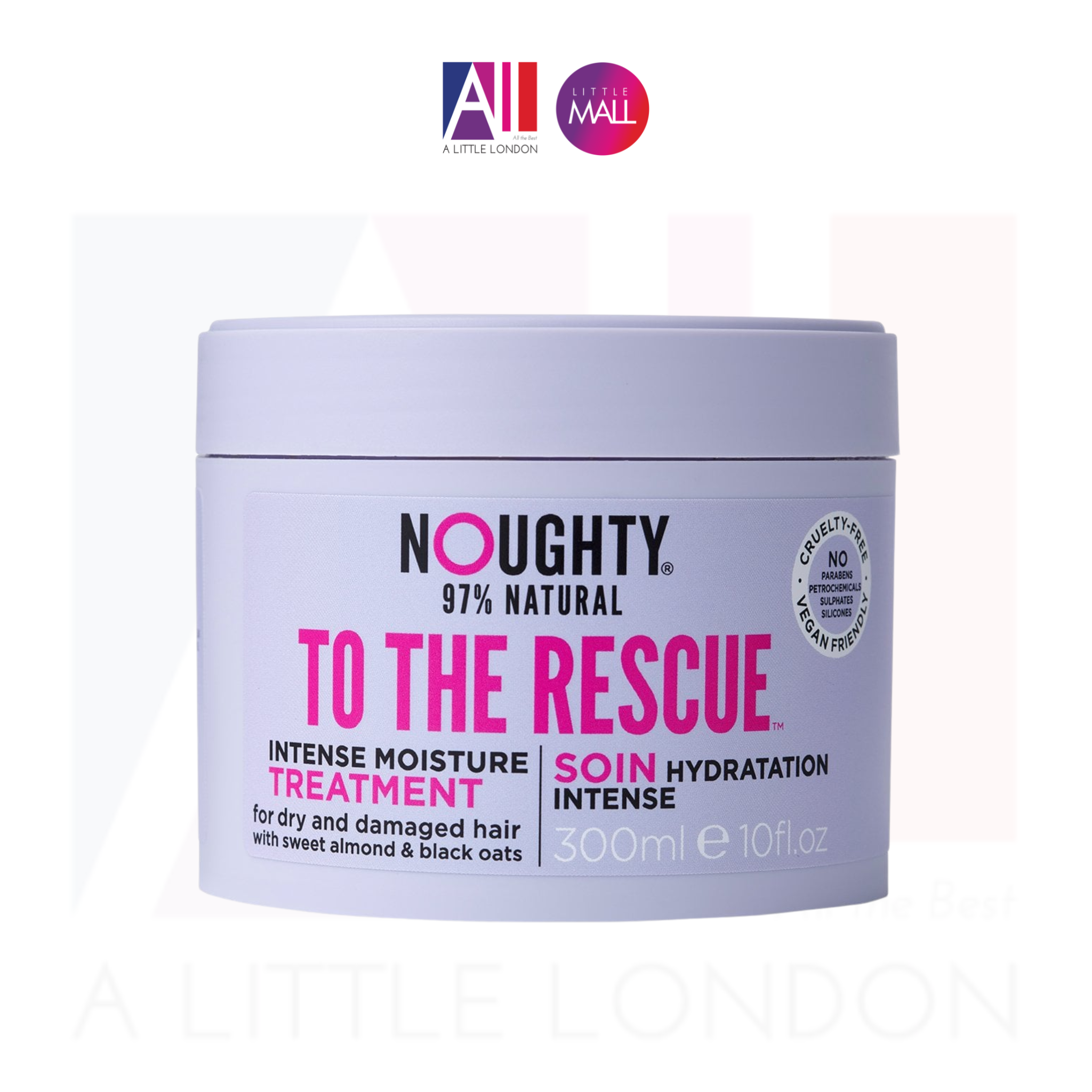 Ủ tóc phục hồi Noughty To the Rescue Intense Moisture Treatment 300ml (Bill Anh)