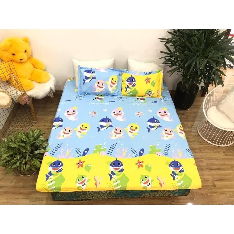 Ga chống thấm Cotton cho bé - Drap chống thấm không bí, kháng khuẩn - Họa tiết đáng yêu