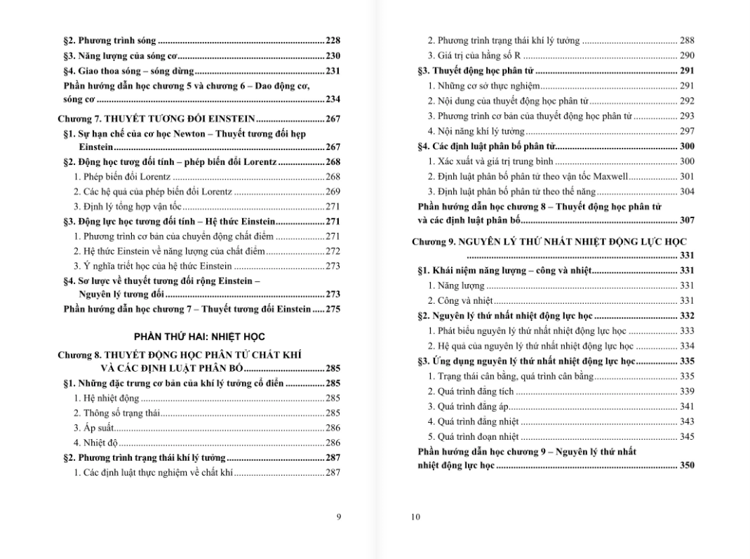 Vật Lý Đại Cương, Tập Một: Cơ Nhiệt - ảnh 6