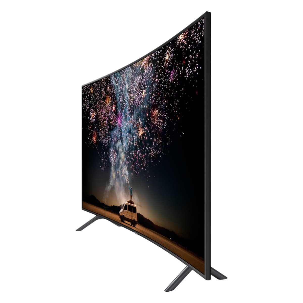 Smart Tivi Màn Hình Cong Samsung 55 inch 4K UHD UA55RU7300KXXV - Hàng Chính Hãng + Tặng Khung Treo Cố Định