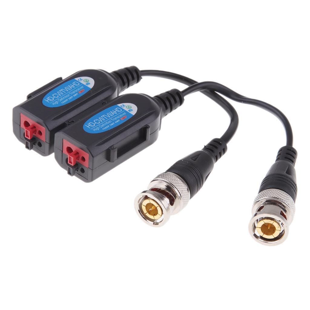 Metal Video Video Connectors Black