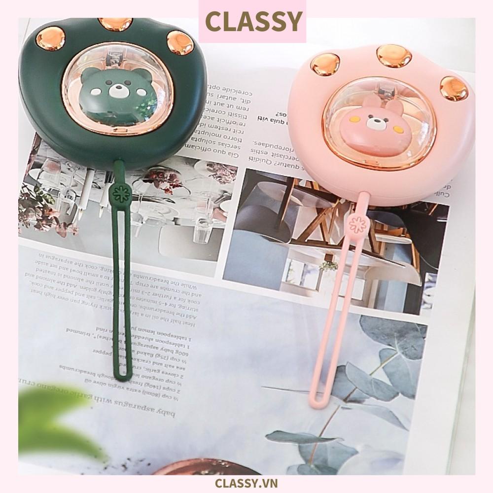 Máy sưởi ấm tay mini Classy sạc bằng USB nhỏ gọn nhiều màu PK1362