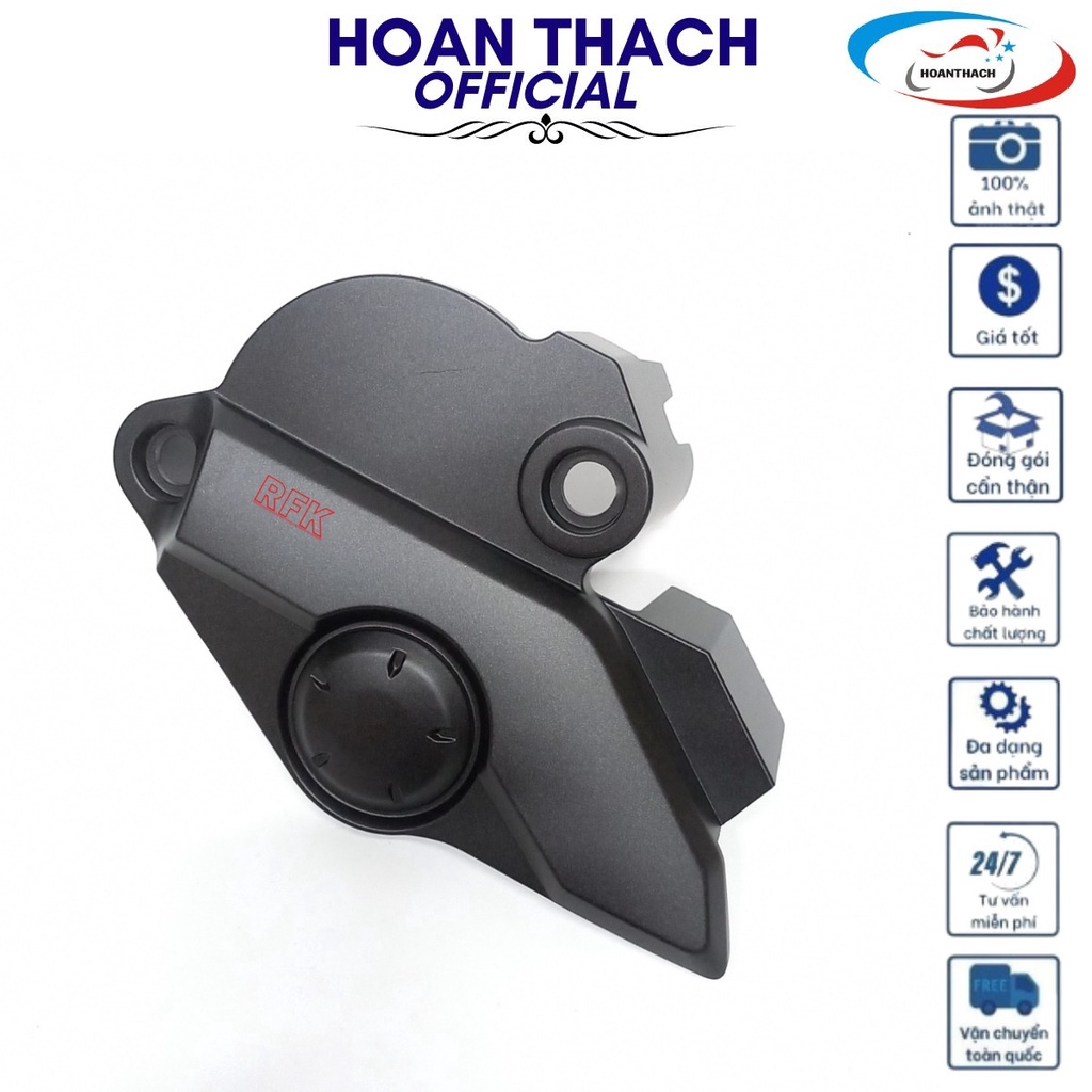 Nắp Che Nhông Xe máy Exciter Màu Đen Nhám 0582 Yamaha, HOANTHACH 55Pe54181000