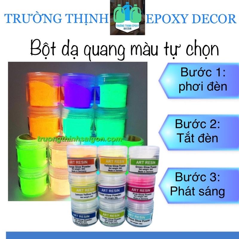 Bột Dạ Quang Hũ 40g Màu Tự Chọn - Trường Thịnh Sài Gòn