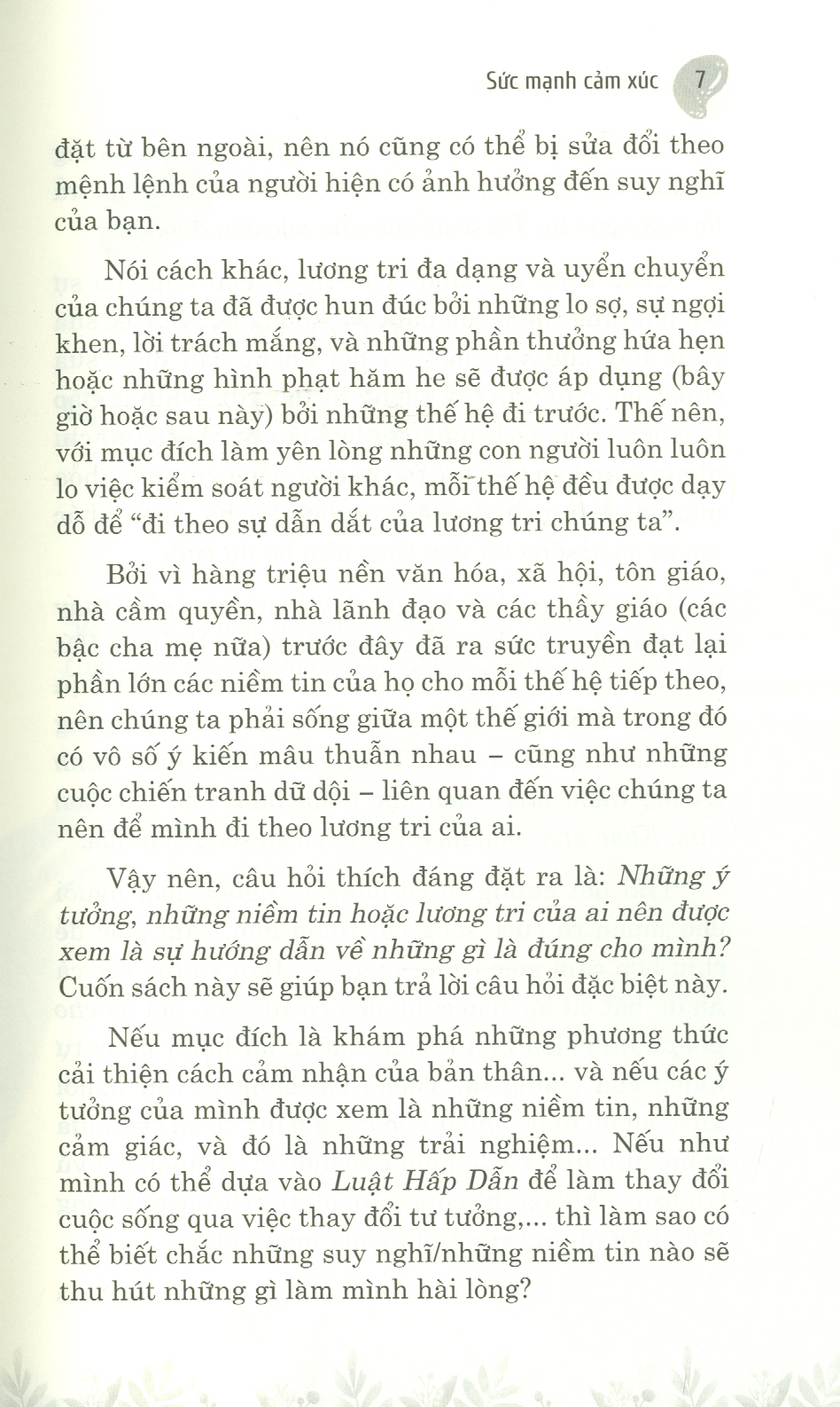 Sức Mạnh Cảm Xúc - Khơi Dậy Sức Mạnh Kỳ Diệu Của Cảm Xúc