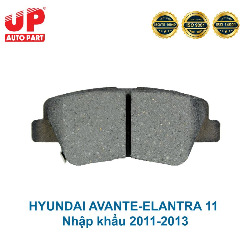 Má phanh bố thắng đĩa sau HYUNDAI AVANTE-ELANTRA 11
Nhập khẩu 2011-2013