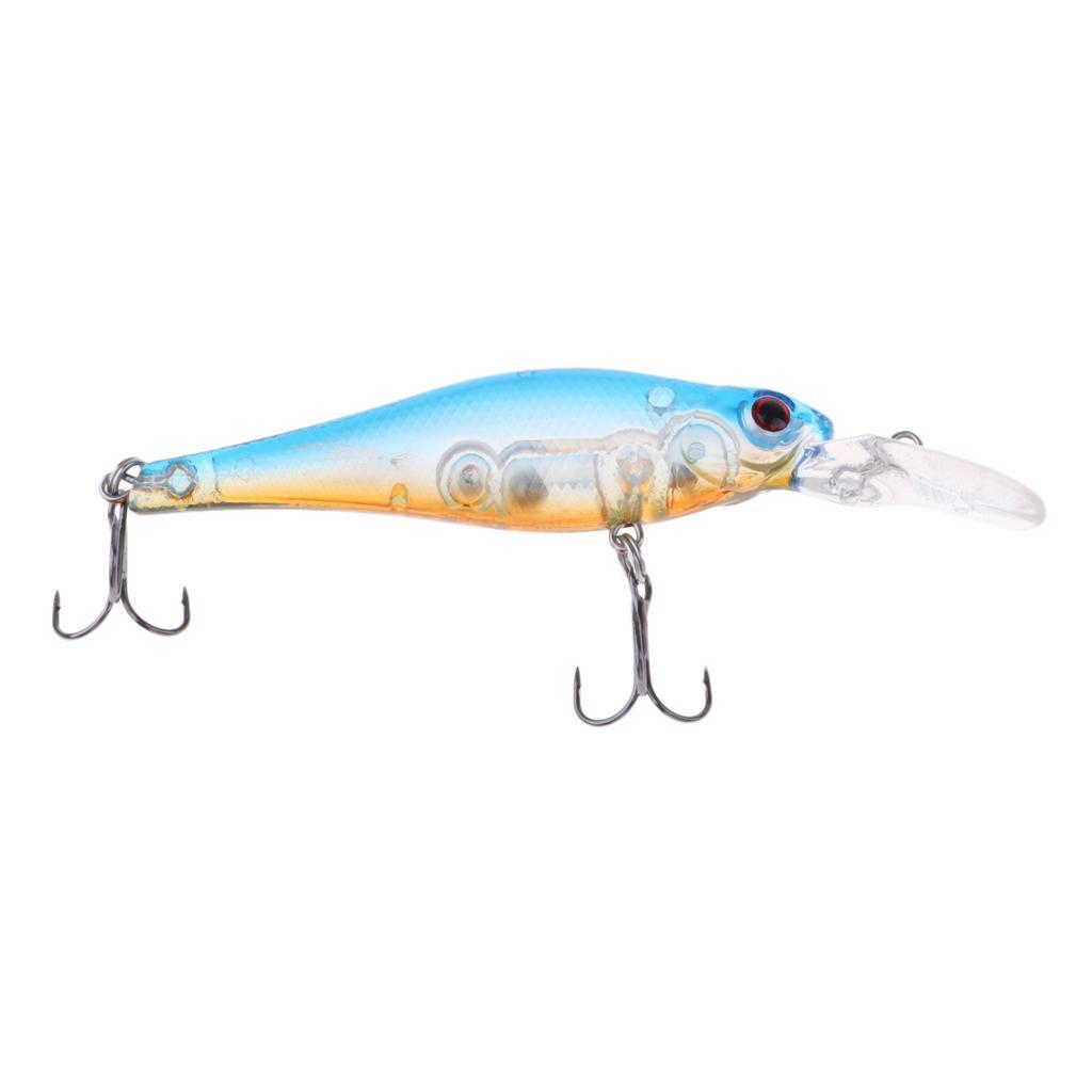 Premium Minnow Fishing Lures Hard Artificial Bait Crankbait Fishing Rigs Bait Fishing Tackle Equipment
