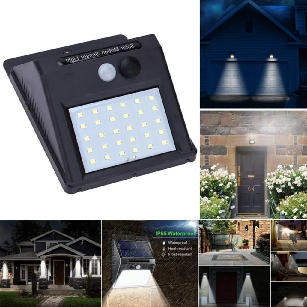 Đèn tường led ngoài trời năng lượng mặt trời tiết kiệm điện năng