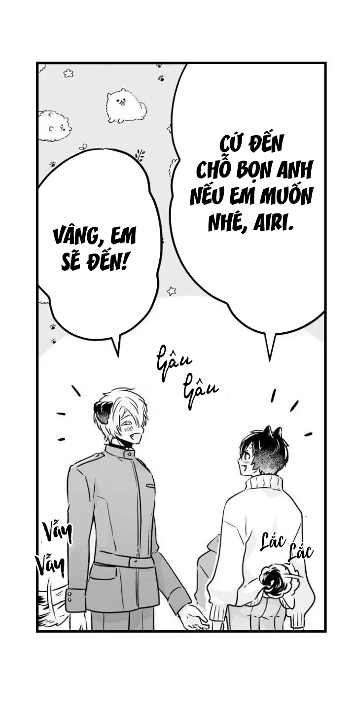 âu yếm đầu ngực của chàng gấu trong kỳ ngủ đông chapter 46 12