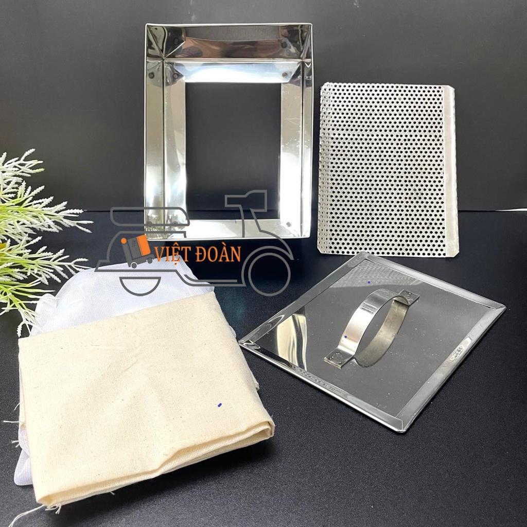 Khuôn làm ĐẬU PHỤ TÀU HỦ - Chất liệu INOX 304 cao câp- SIZE LỚN