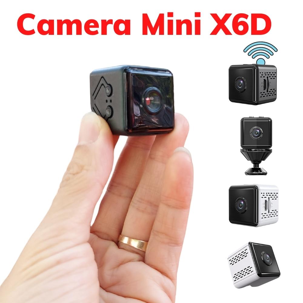 Camera mini siêu nhỏ X6D GIÁ RẺ kết nối wifi xem trực tiếp từ xa qua điện thoại