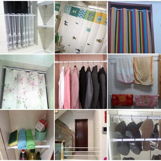 Thanh treo rèm tiện dụng đa năng (treo nhẹ)