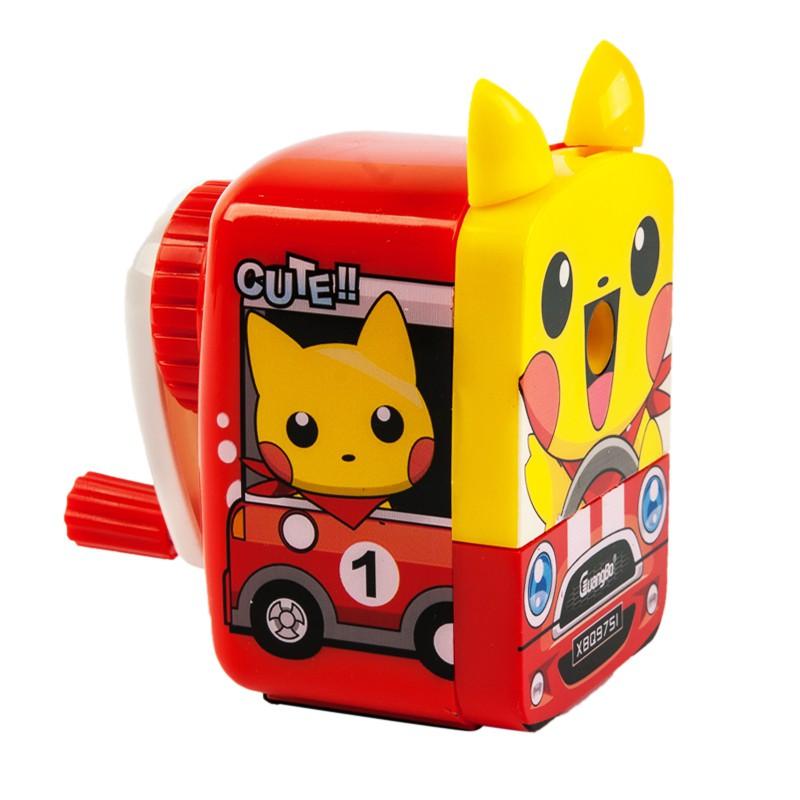 Gọt chì quay tay hình pikachu Guangbo BQ9751-Màu Ngẫu Nhiên