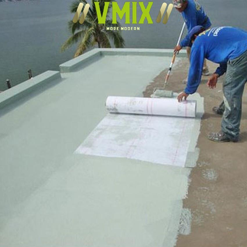 Lưới thủy tinh gia cường chống thấm composite dễ thi công chống axit, chống nứt ,thân thiện với môi trường.