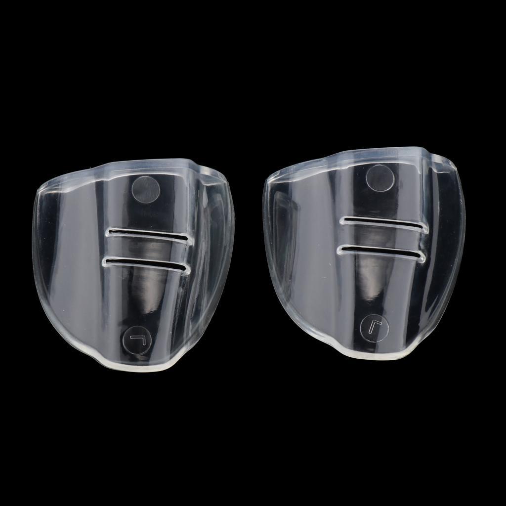 2-6pack 1Pair Eyewear Side Shields Safety Glasses Protection Clear Single Hole