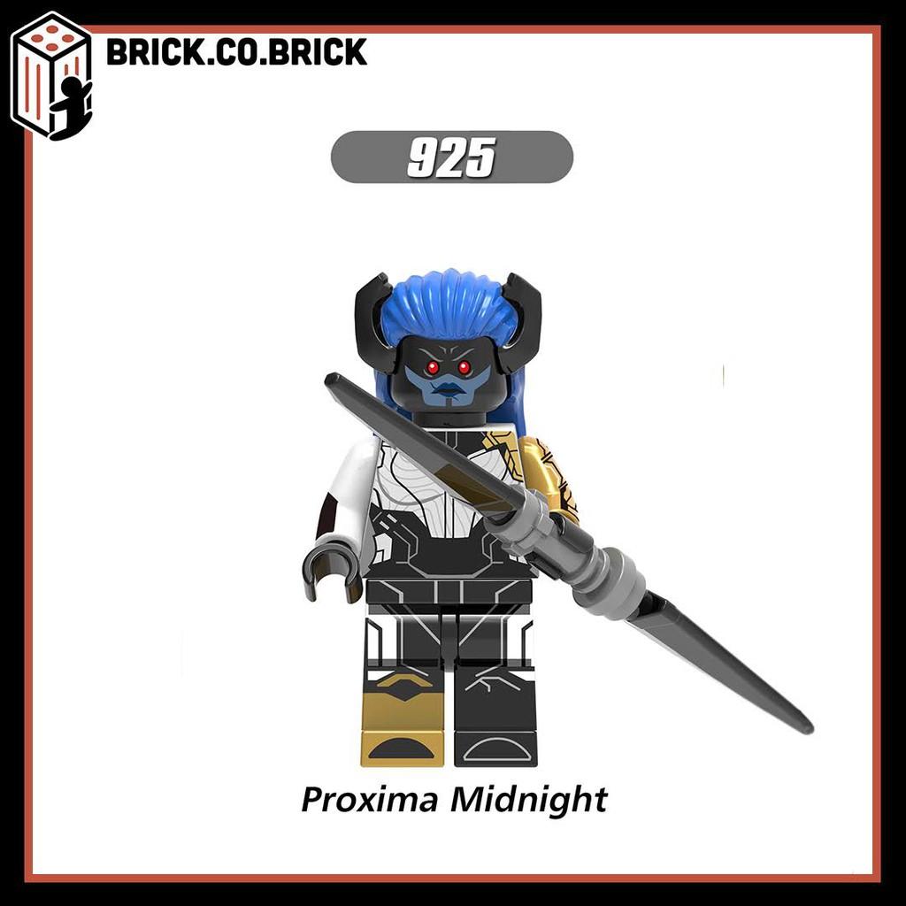 Mô Hình Lắp Ráp Đồ chơi Proxima Midnight Nick Fury Ronin Black Widow Siêu Anh Hùng MCU X0215