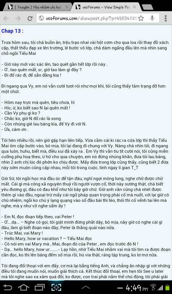 yêu nhầm chị hai được nhầm em gái chapter 13 1