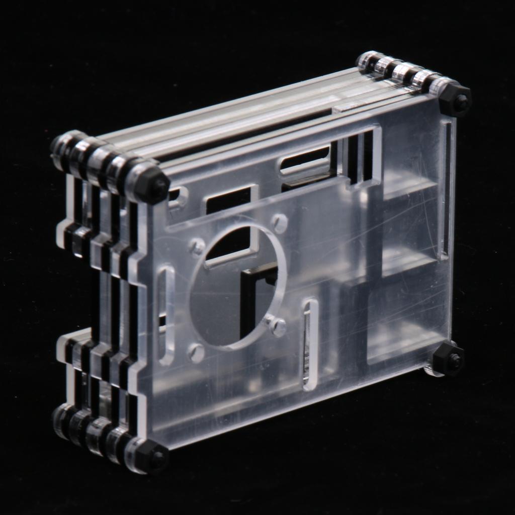 Clear Black Shell Case Box Enclosure for Raspberry Pi B+/Raspberry Pi 2