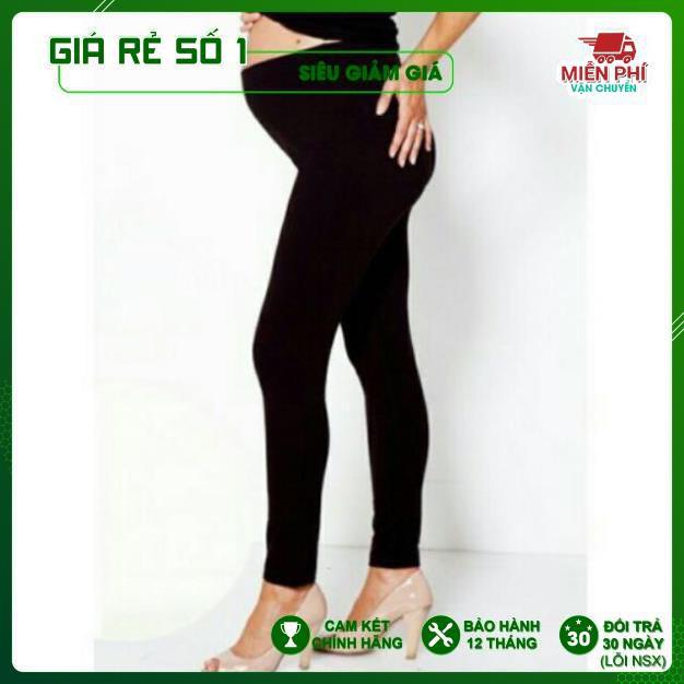 Quần legging bầu, nâng mông co giãn thoải mãi, mềm mịn, không xù lông và rạn chỉ, chống tia cực tím Nhật bản