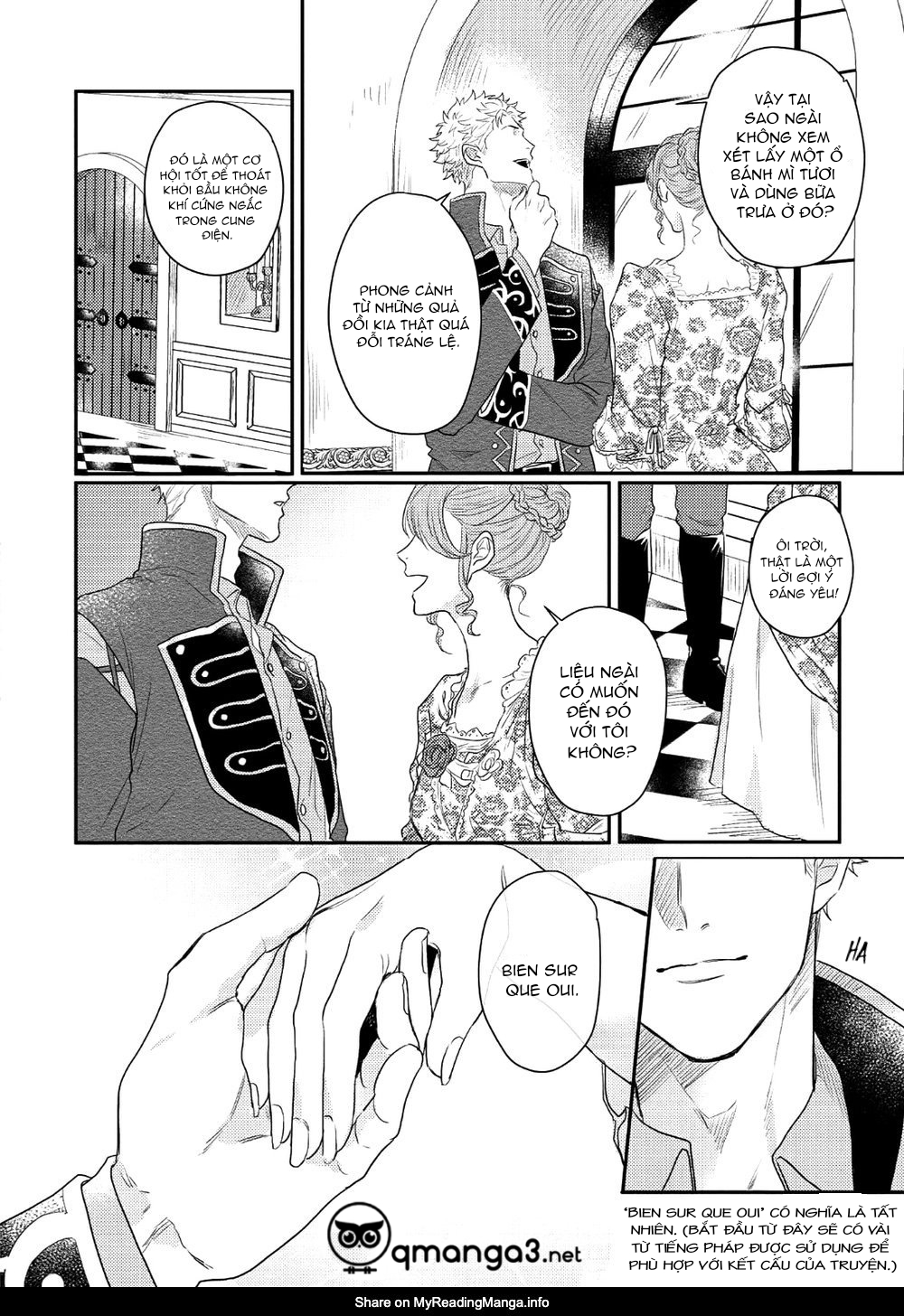 hoàng tử phóng túng và quái thú bị giam cầm chapter 1 5