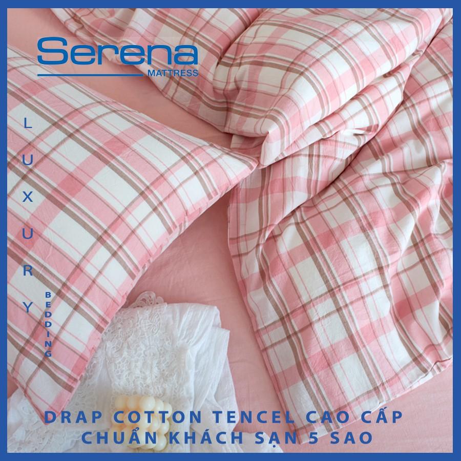 Bộ chăn ga gối Cotton Tencel Serena Cao Cấp Phong Cách Hàn Quốc 5 món chăn ga gối chần bông – Hệ Thống Nệm