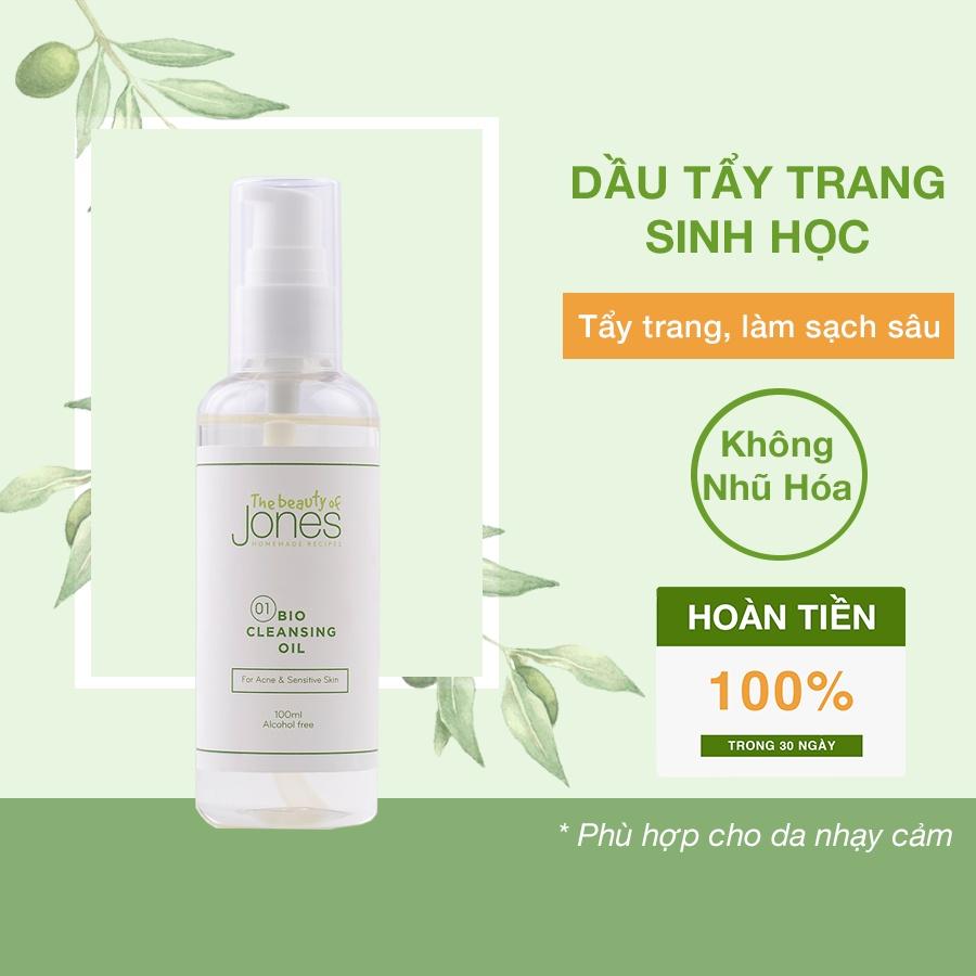 Dầu tẩy trang dành da mụn nhạy cảm The Beauty of Jones 100ml