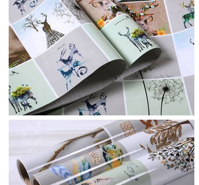 Combo 3 mét giấy dán bếp, decal dán bếp tráng nhôm NAI BẮC ÂU khổ 60cm có keo sẵn