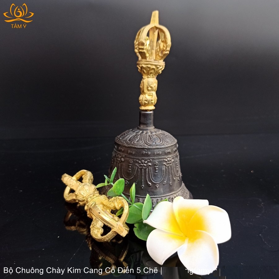 5 Chẽ| Bộ Chuông Chày Bằng Đồng Nguyên Chất, 3 Kích Thước Và 6 Họa Tiết Khác Nhau Cực Sang Trọng