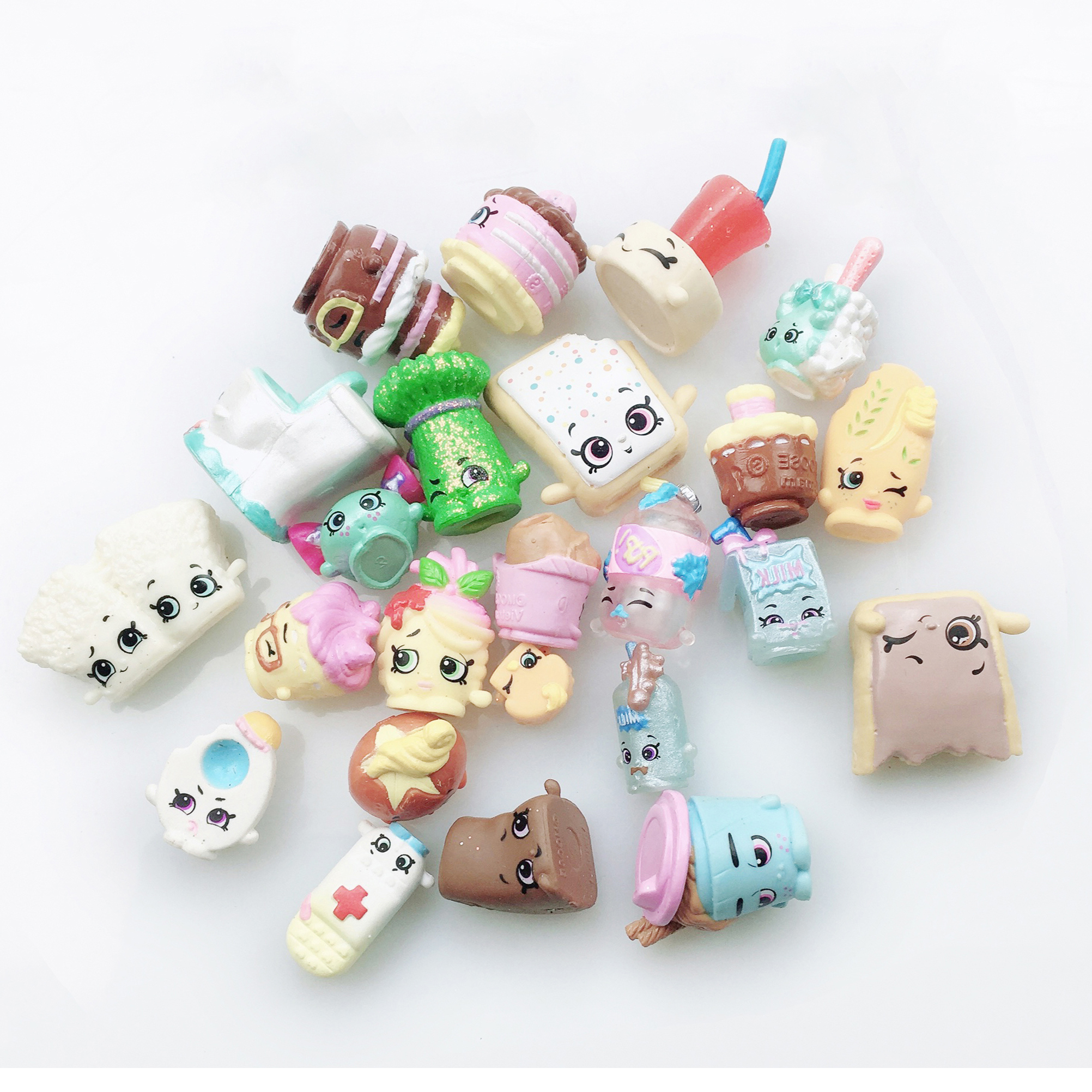 Đồ chơi Shopkins siêu dễ thương, nhiều mẫu đẹp, chất liệu an toàn cho bé - Set 50 con