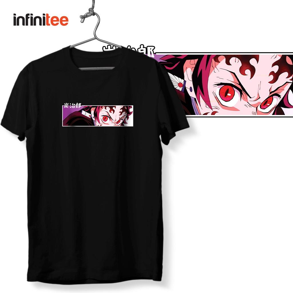 Áo phông Demon Slayer Tanjiro Kamado Anime màu đen cực ngầu giá tận xưởng