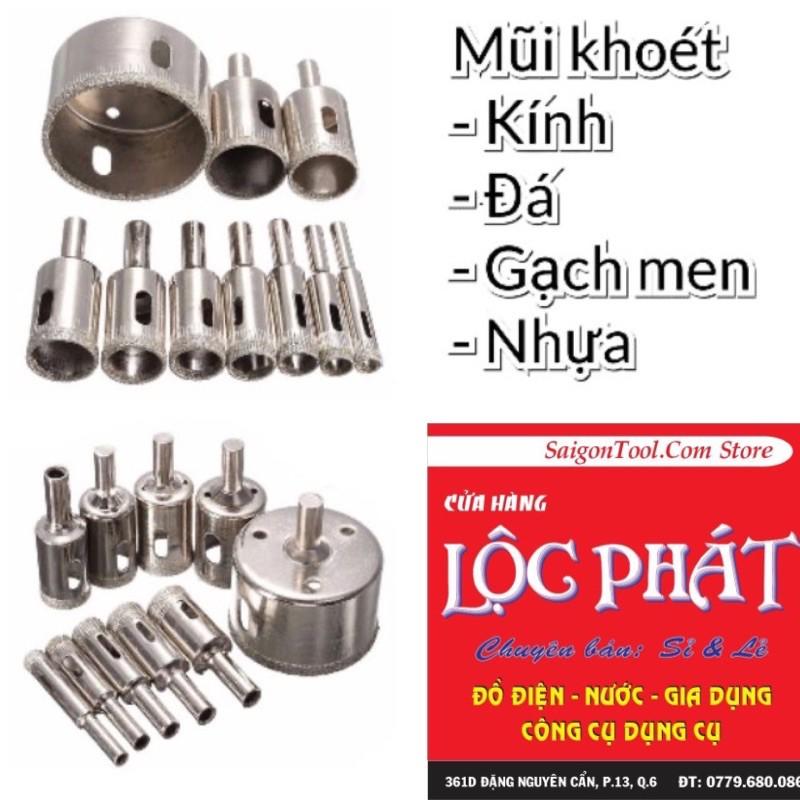 Mũi khoét kính / mũi khoét gạch / mũi tạo lỗ / mũi khoan chén / mũi doa khoan kính,gạch - nhiều size để lựa chọn