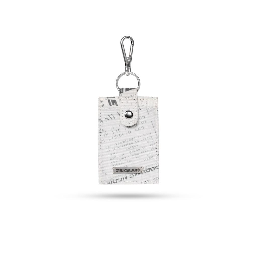 Móc Khóa Dọc In Báo SAIGON SWAGGER Journal Card Keychain