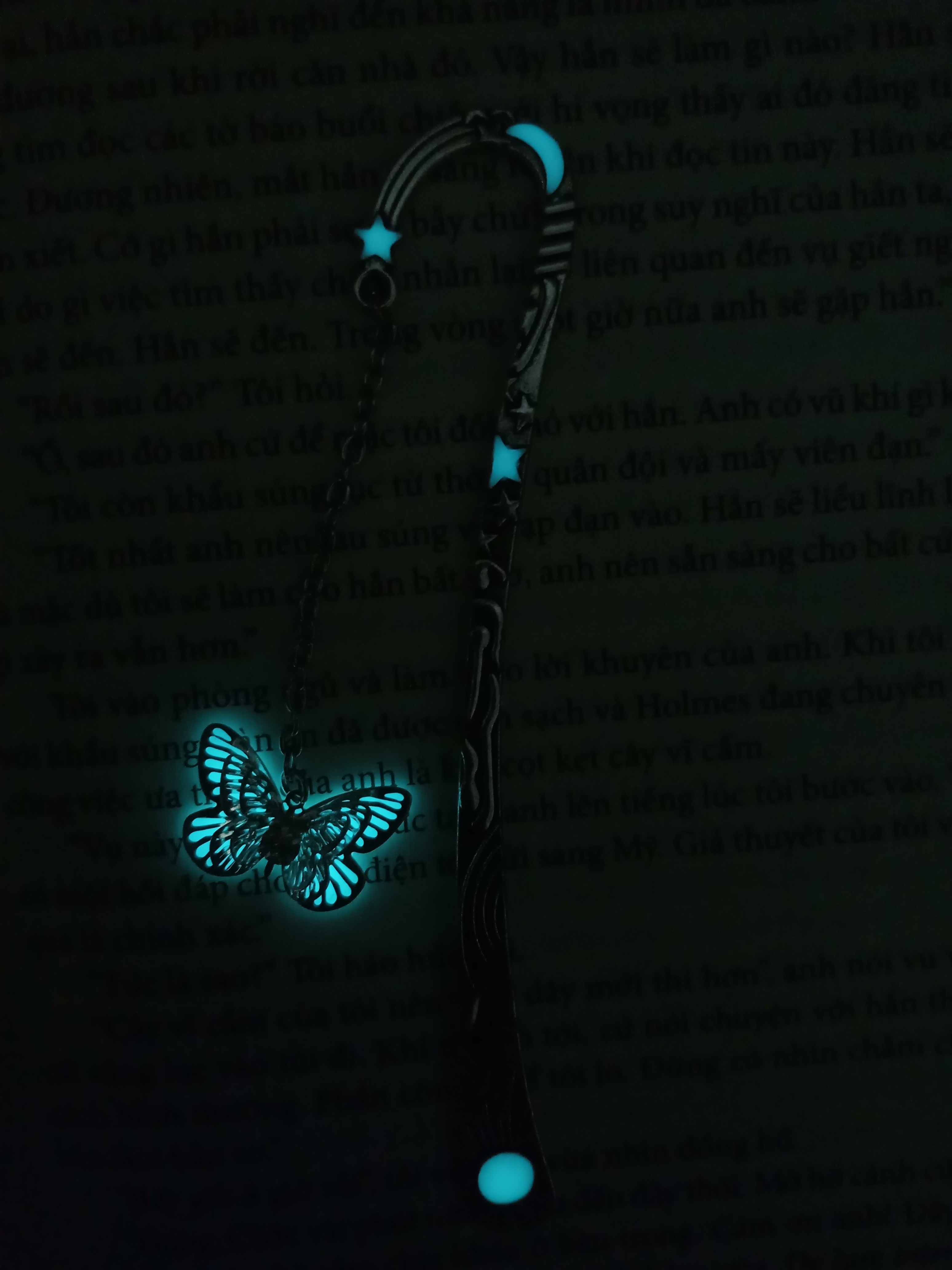 Bookmark dạ quang Bươm bướm