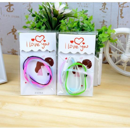 Set 04 chiếc vòng tay dạ quang phát sáng cực đẹp