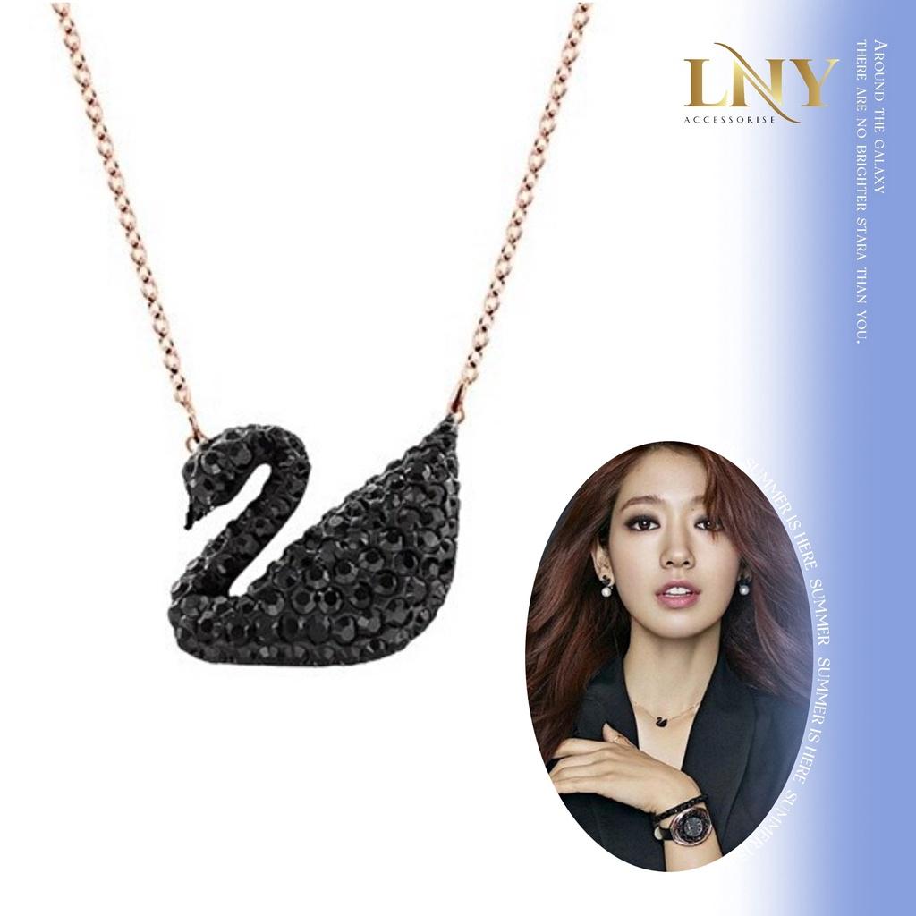 Dây chuyền nữ thiên nga đen kiểu dáng thời trang