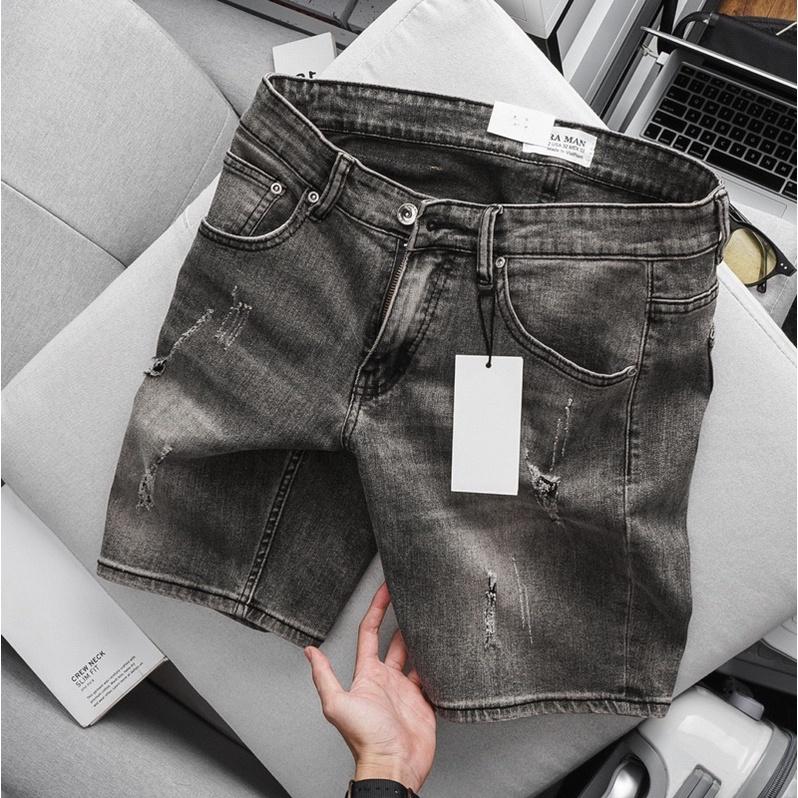 Quần Short Jean nam VNXK sale lẻ size - jean cotton xịn