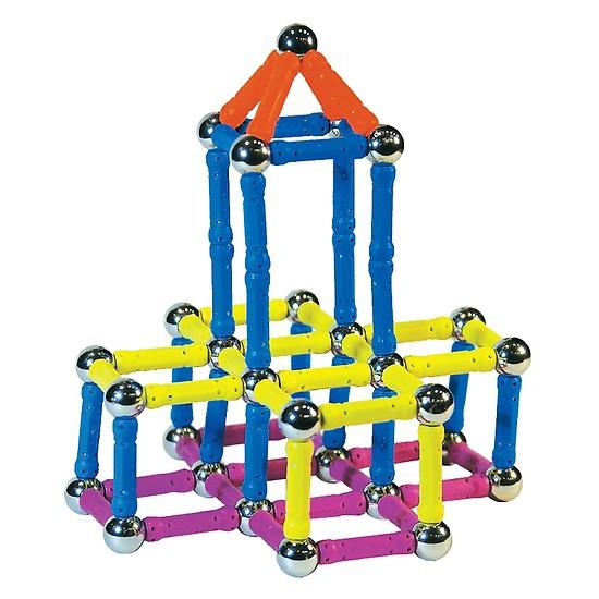 6030S - Bộ xếp hình nam châm thông minh 7 màu Neko - Thanh ngắn