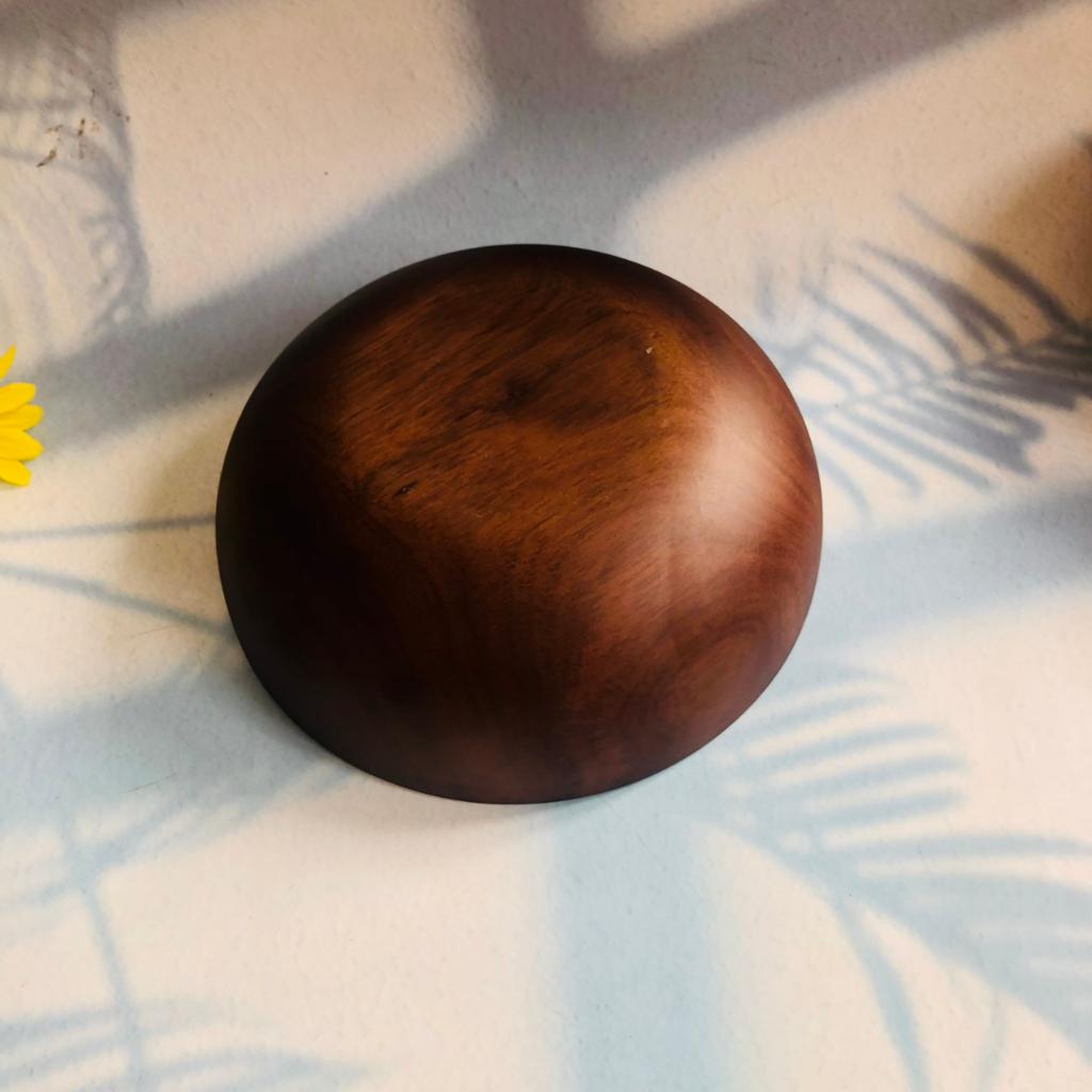 Bát/Tô Gỗ Keo Nâu Chocolate 20x7 cm, Bát Đựng Salad, Soup, Cháo Tiện Lơi, Phụ Kiện Nhà Hàng, Khách Sạn, Resort Xinh Xắn