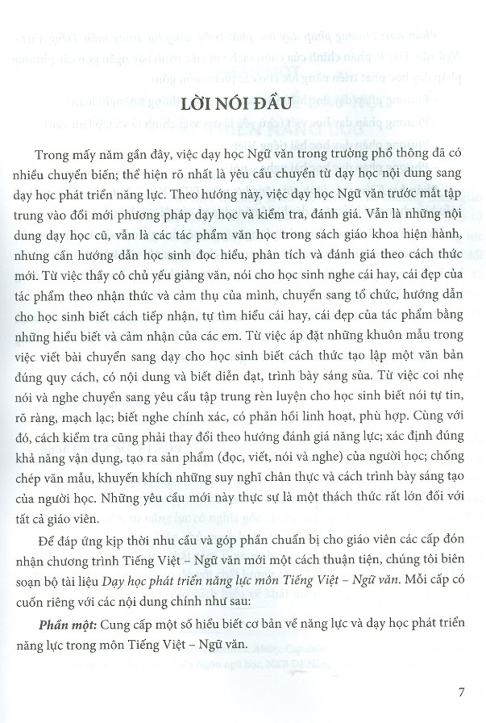 Dạy Học Phát Triển Năng Lực Môn Tiếng Việt Tiểu Học