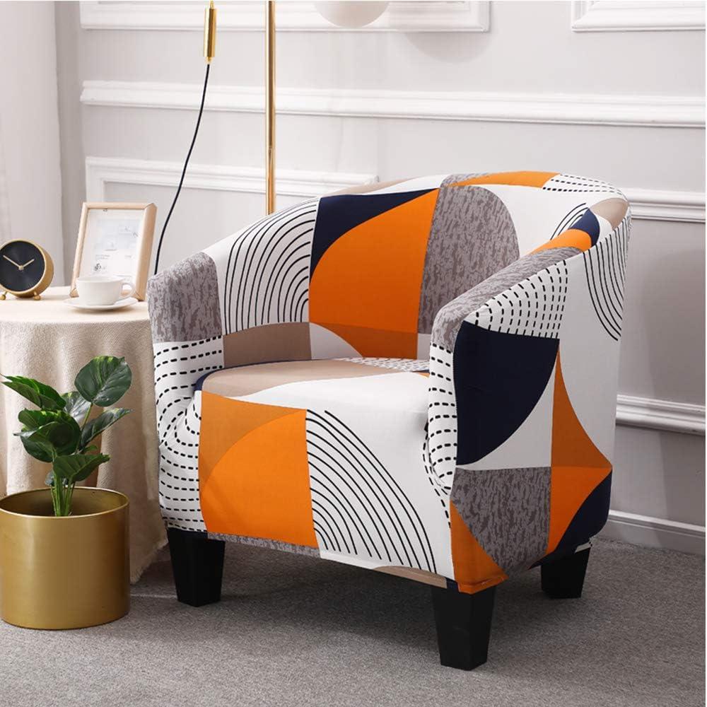 Chuyển Đổi Bọc Ghế Bành In Họa Tiết Hình Học Thư Giãn Câu Lạc Bộ Sofa Bọc Bồn Tắm Ghế Co Giãn Polyester Bọc Ghế