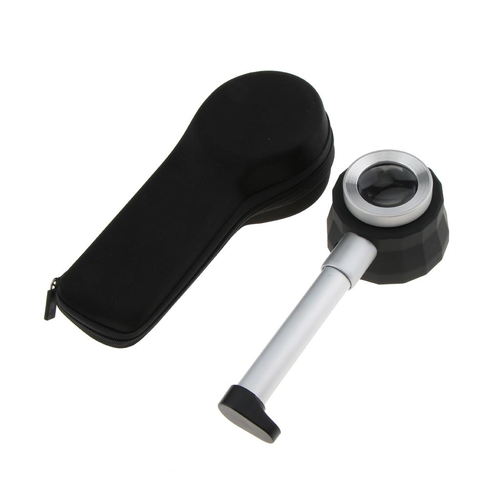 Handheld Magnifier Magnifying Glass with LED and UV Light Magnification 30X