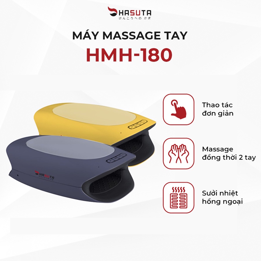 Máy massage tay Hasuta HMH-180 - Hàng chính hãng