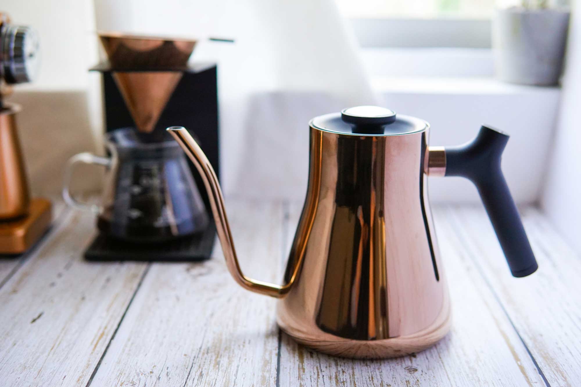 ẤM RÓT CÀ PHÊ FELLOW KETTLE STAGG POUR-OVER KETTLE COPPER – 1.0 LIT