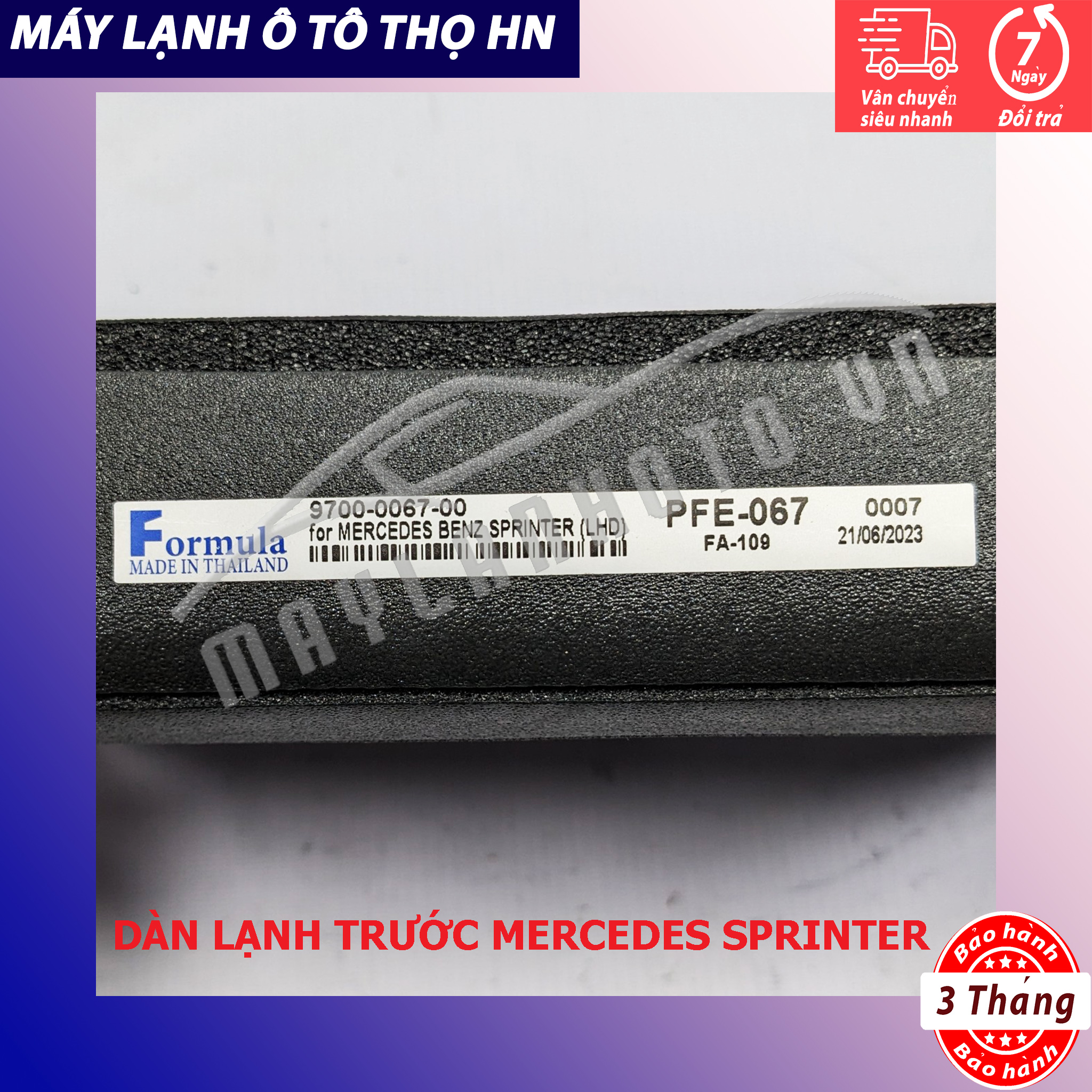 Dàn lạnh Mercedes Sprinter Hàng xịn Thái Lan