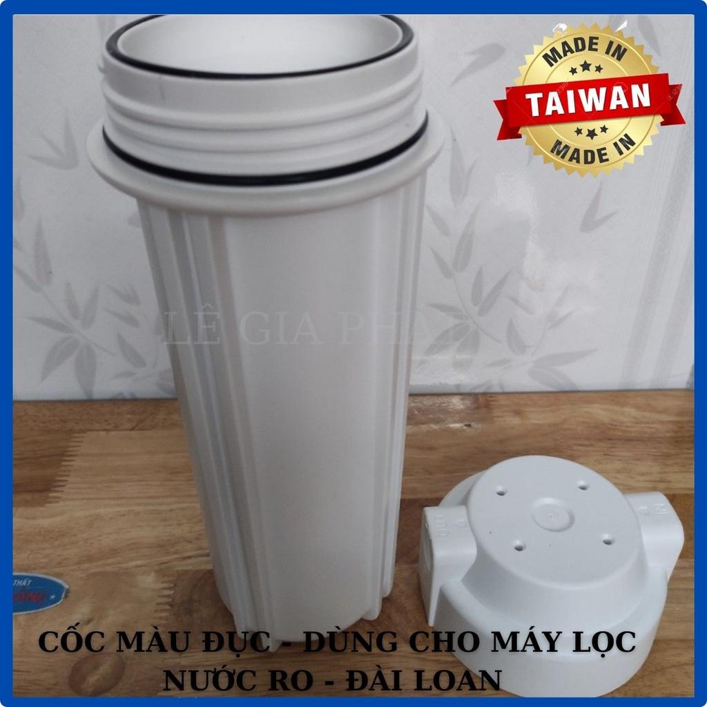 Cốc Lọc Nước Thô Trong - Màu 10inch, Máy RO, Ren Ngoài 13 - Chính Hãng Đại Việt