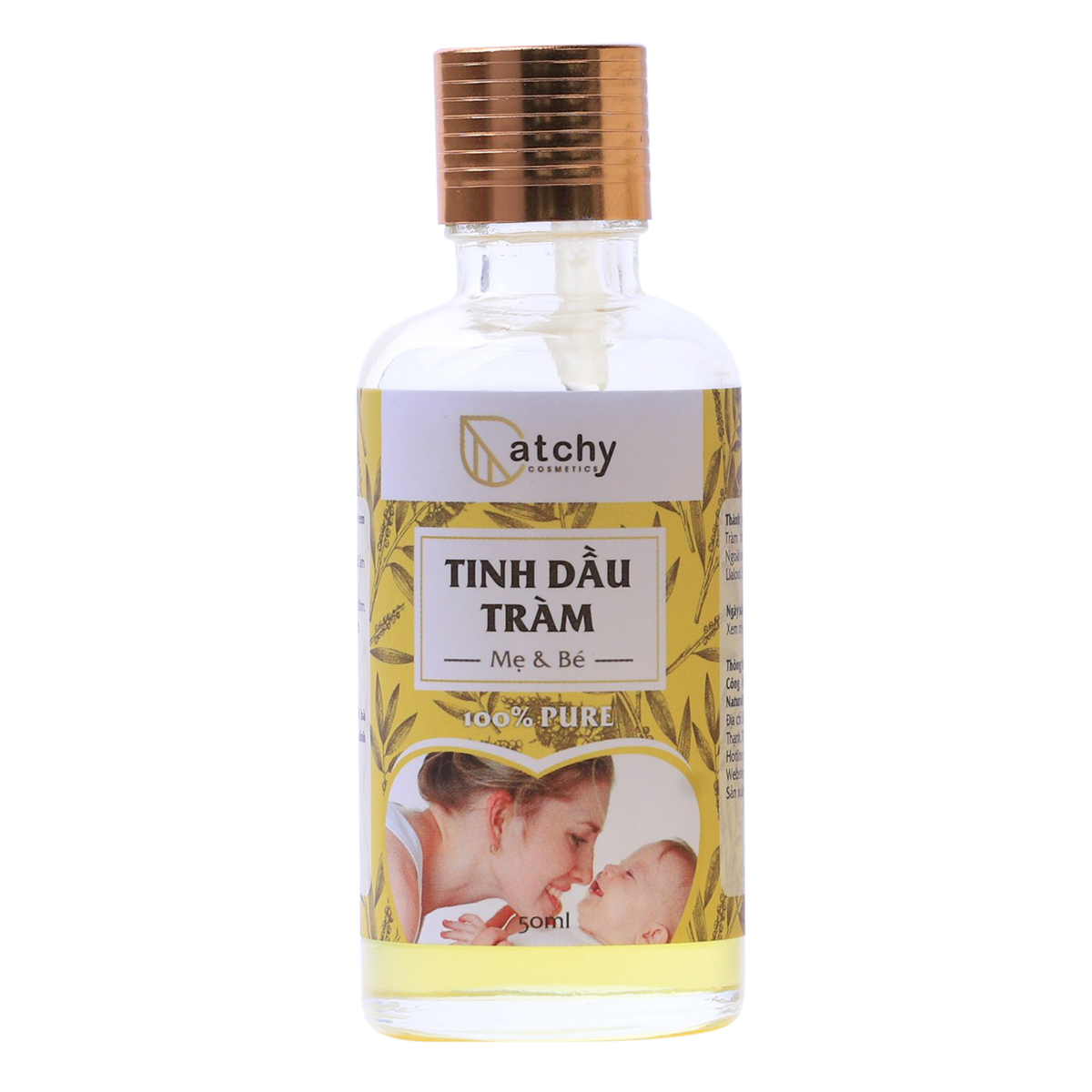 Tinh Dầu Tràm Catchy Cho Mẹ Và Bé (50ml)