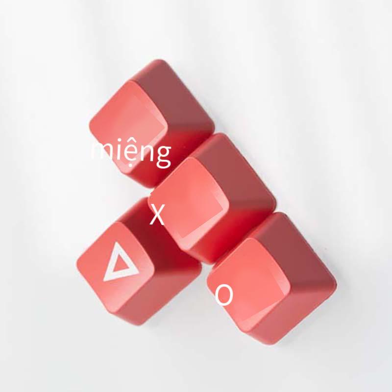 Phong cách mới nhất PSP mờ keycap chéo trục bàn phím cơ keycap chéo trục đa năng mờ keycap